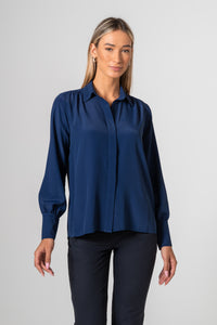 Sofia shirt - Navy Blue