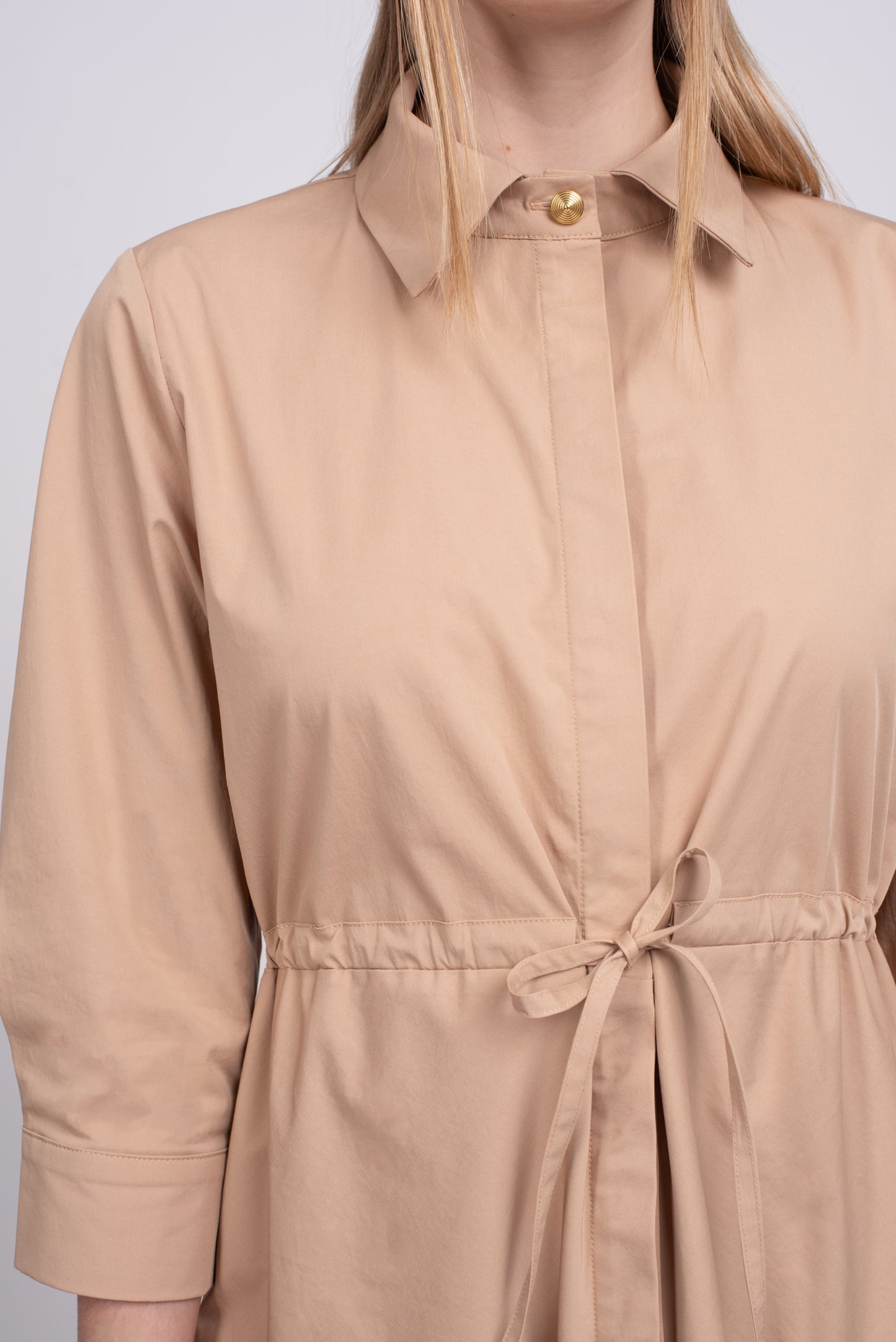Cara shirt dress - Irish Cream