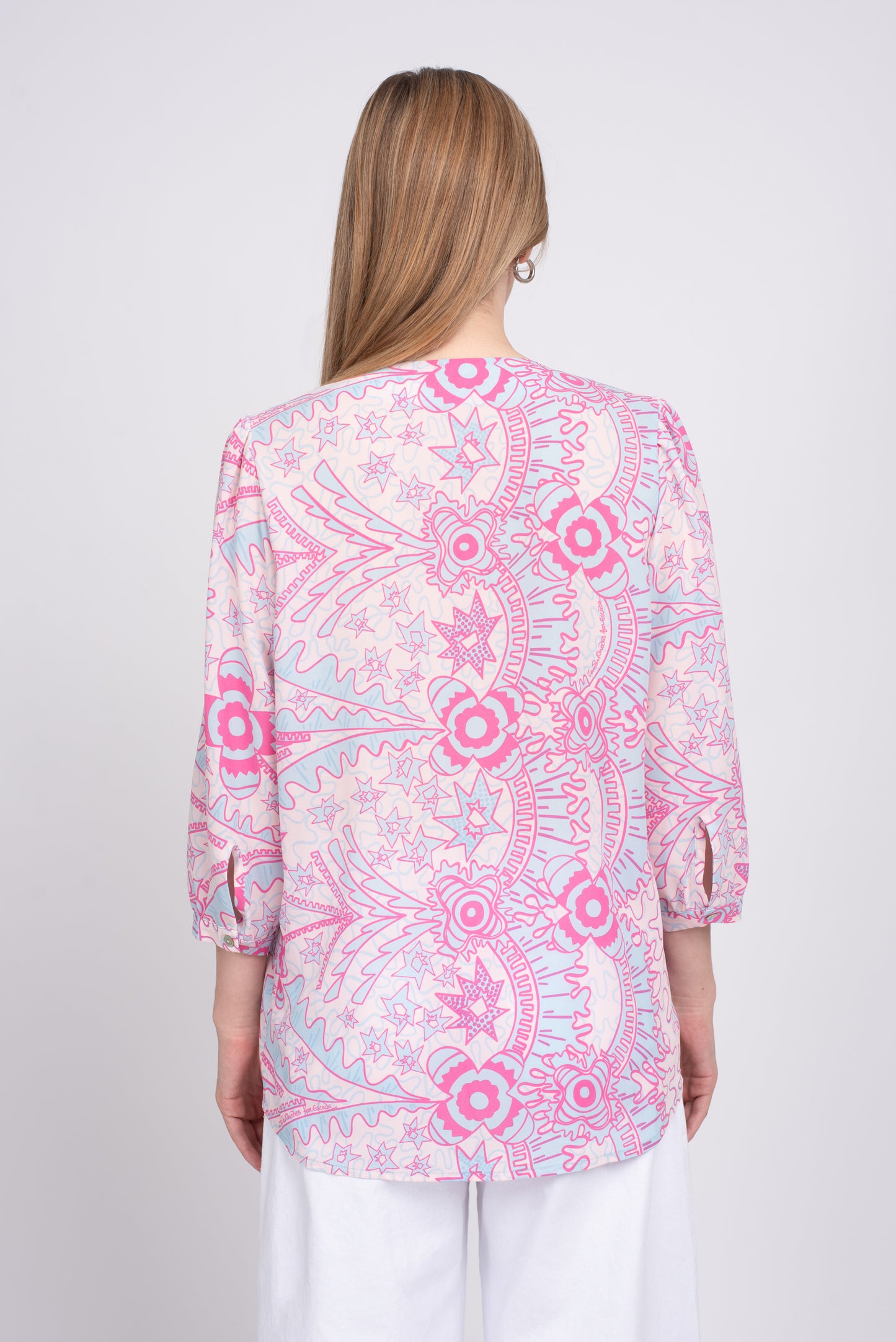 Aurora silk shirt