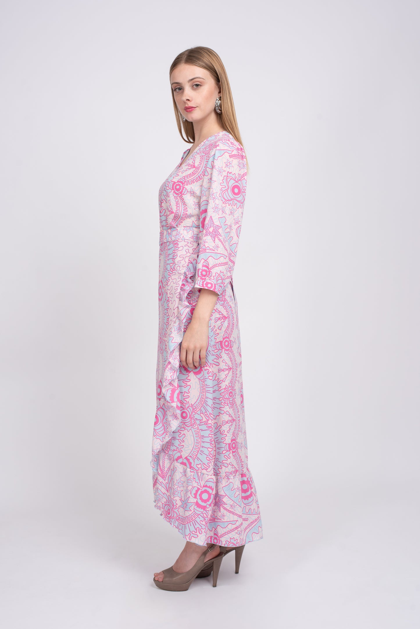 Aria silk skirt