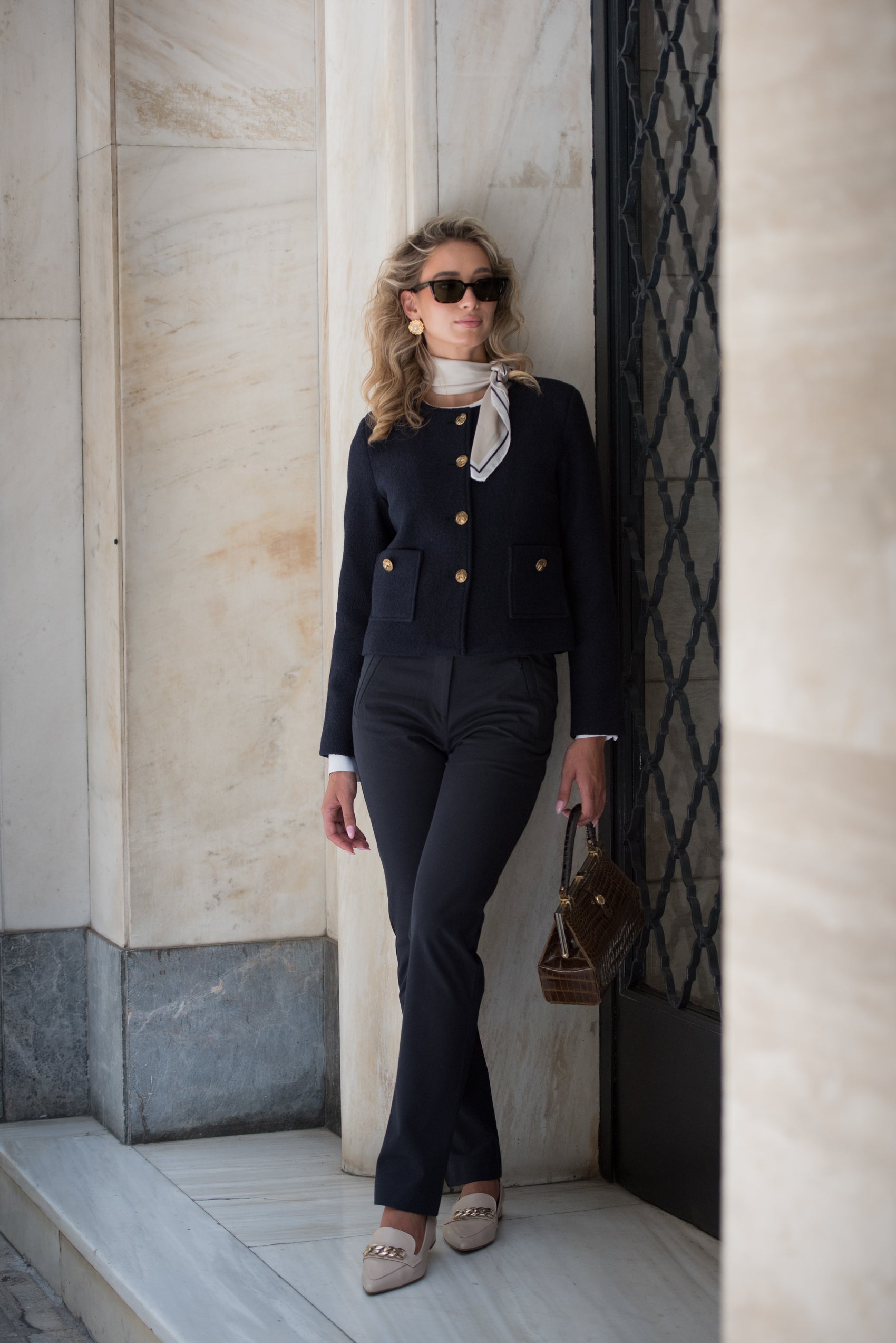 Giulia trousers - Midnight Blue