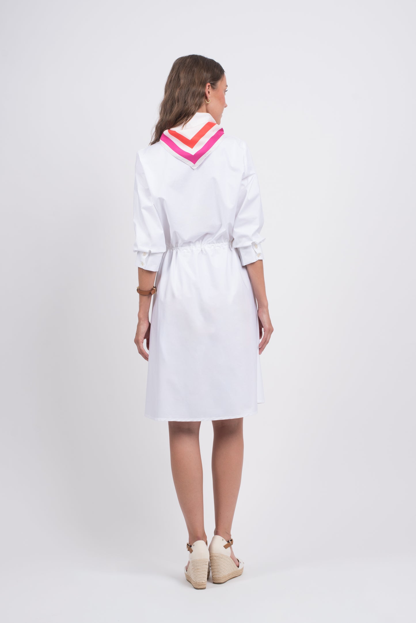 Cara shirt dress - Brilliant White