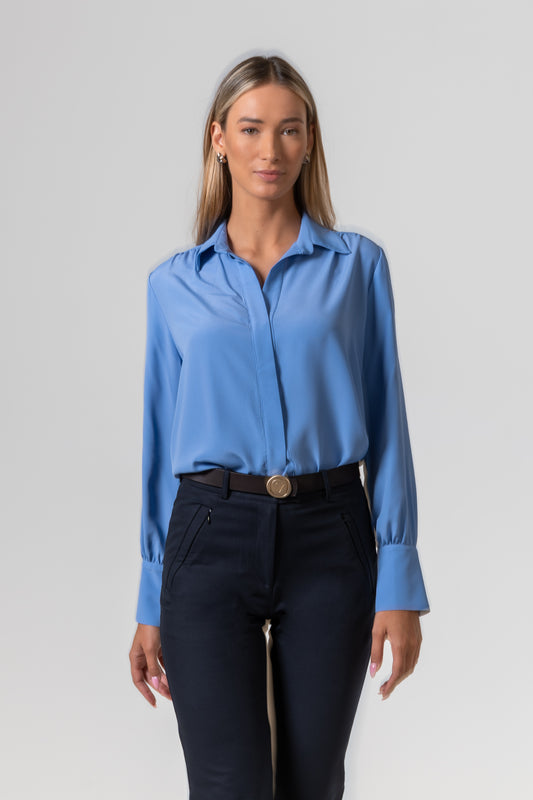 Sofia Shirt - Bluebell