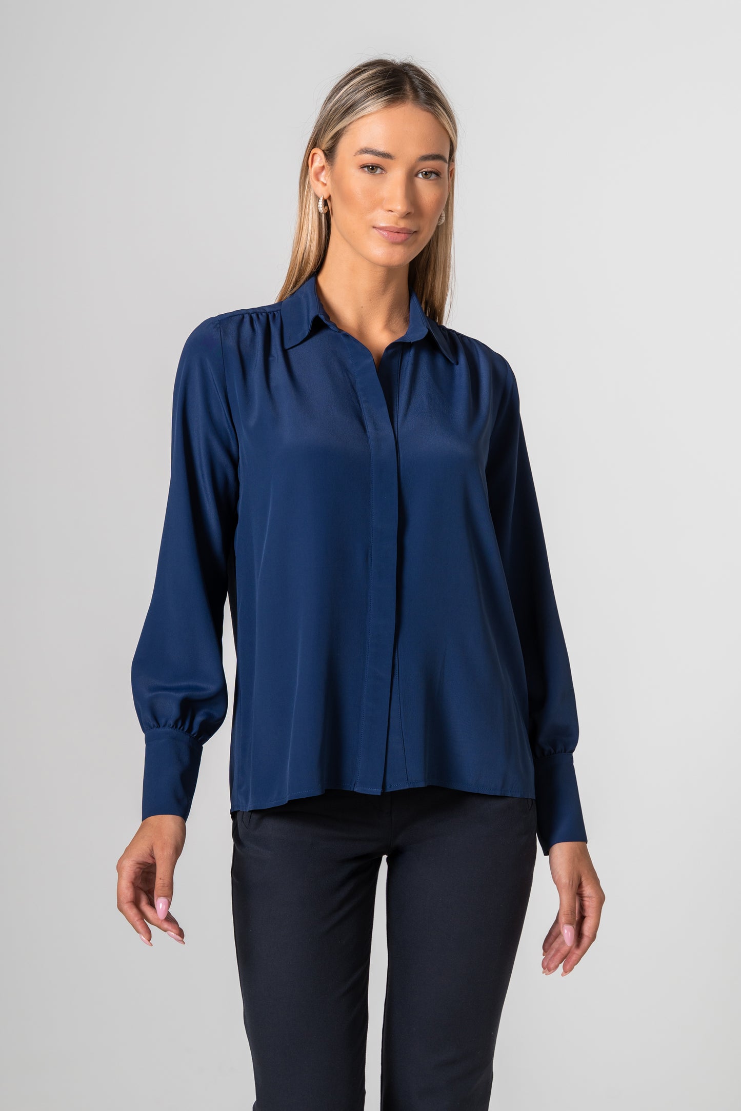 Sofia shirt - Navy Blue