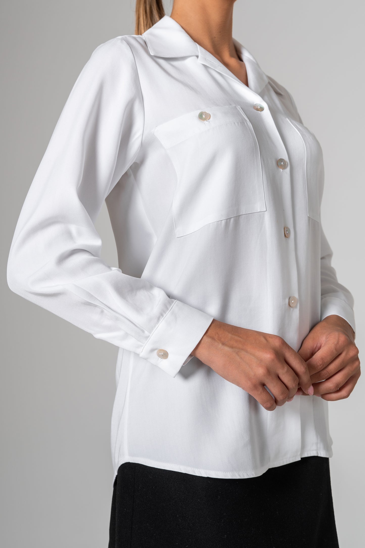Caterina shirt - Brilliant White
